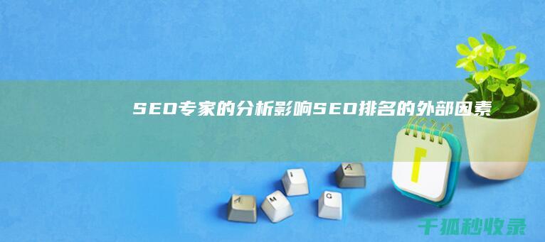 SEO专家的分析：影响SEO排名的外部因素 (seo专家的主要工作是什么)